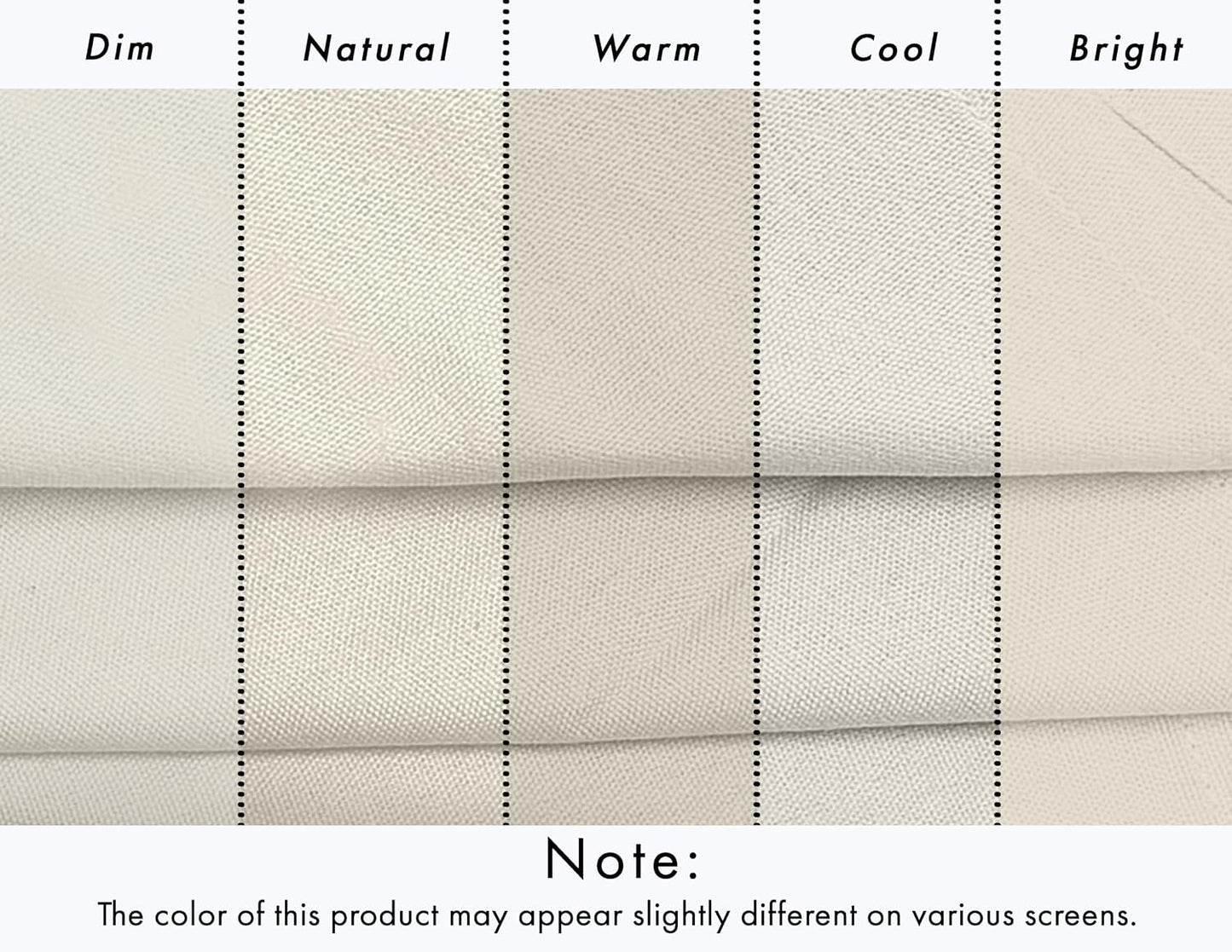 Ruvanti Cloth Napkins Set of 12, 100% Cotton 18”x18” - Antique White | Washable, Soft, Durable & Absorbent Everyday