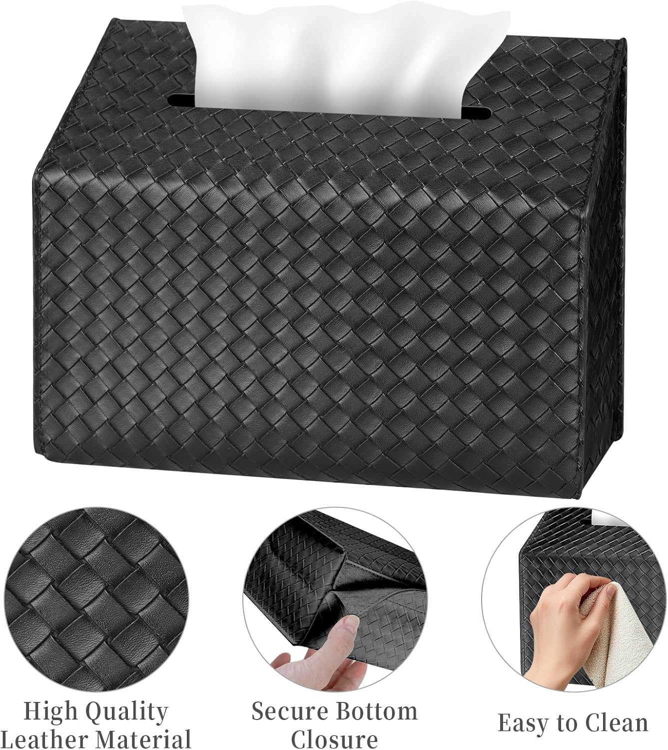 Versatile for Countertops and Towel Racks / Black