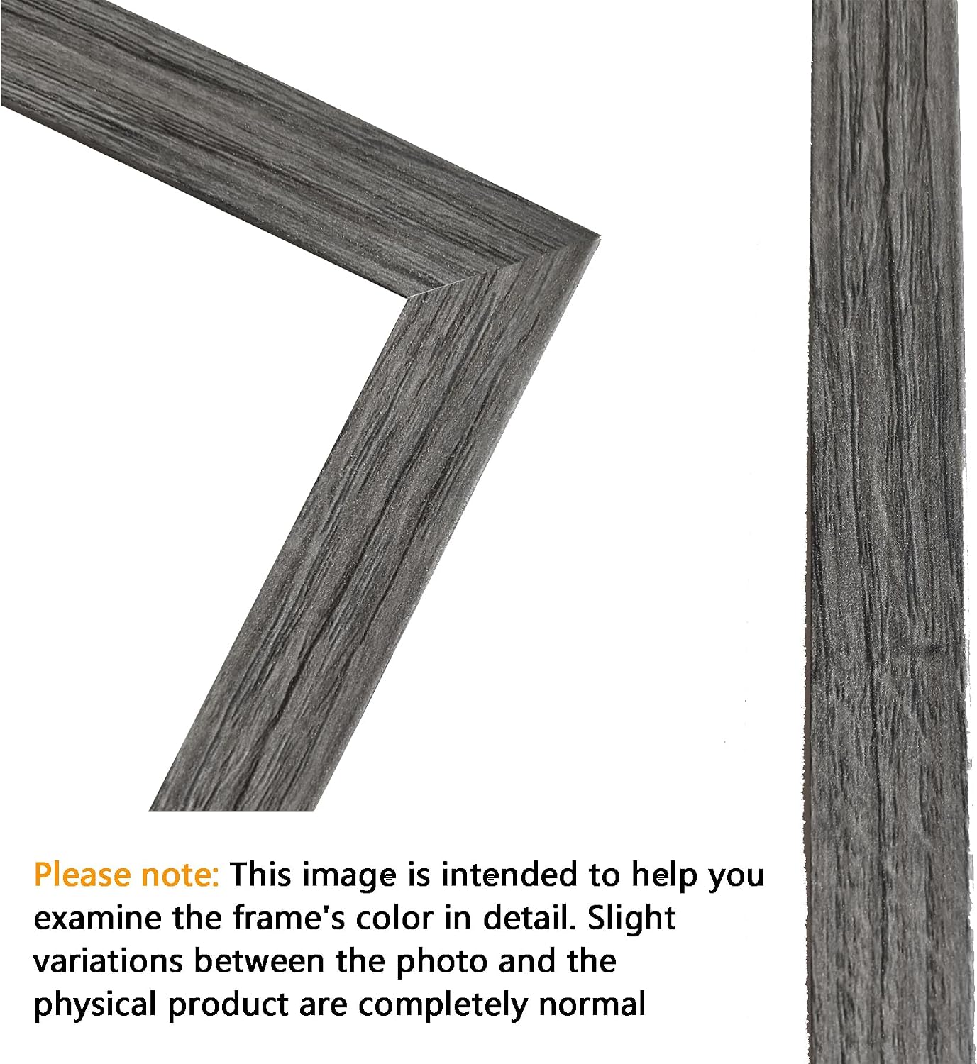 SESEAT 11x14 Frames, Display Pictures 8x10 With mat or 11x14 Prints Without Mat, Wall Mounting, Dark Grey, 6PCS