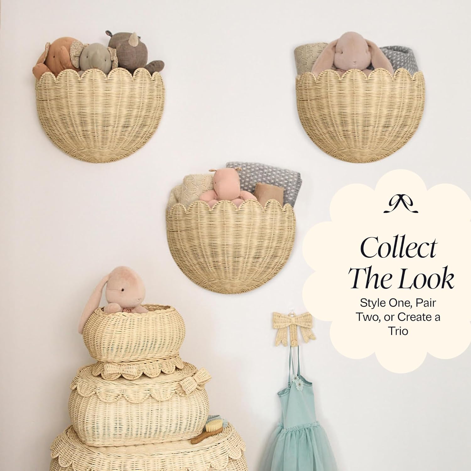 Hand Woven Basket / Natural
