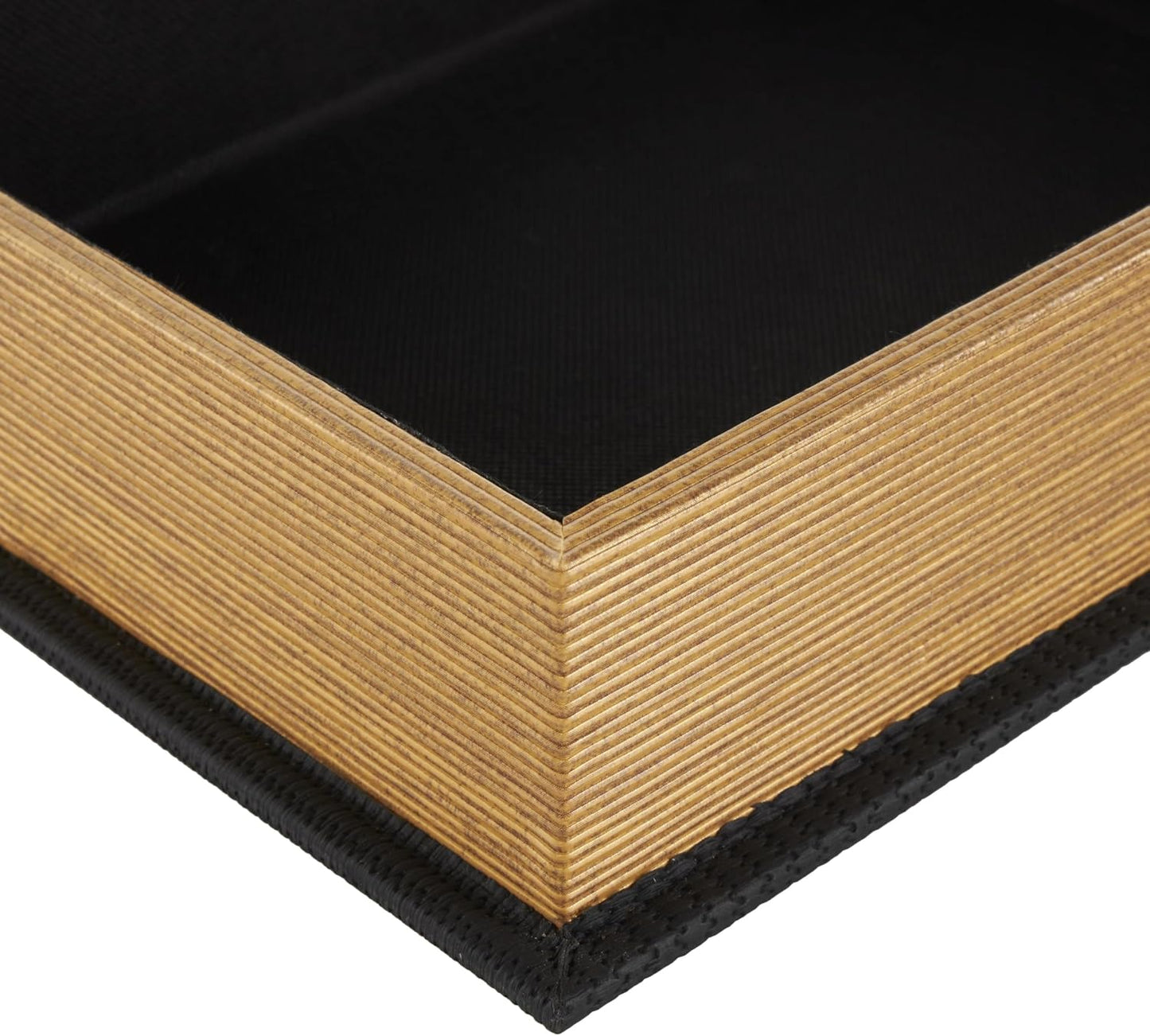 Faux Leather Decorative Box Book Shaped Book Shaped / Black / 12", 10", 8"H / 8 Inch / Set of 3