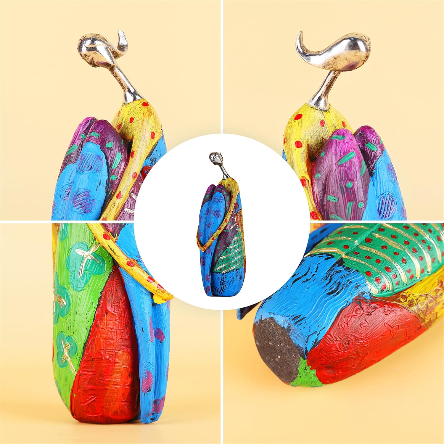 Colorful Abstract Women Figurines Sculptures Home Decor / Grace