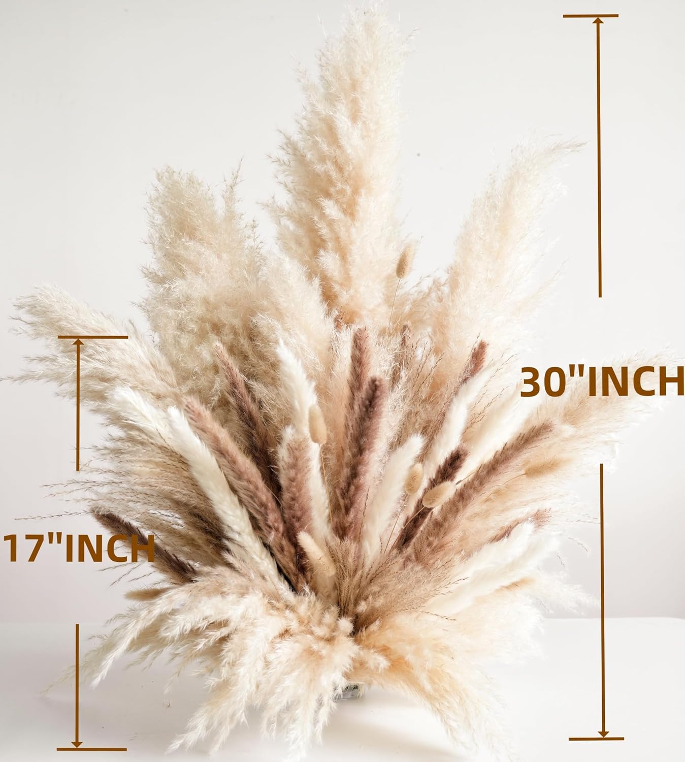 Decorative Tall Pampas Grass for Floor Vase