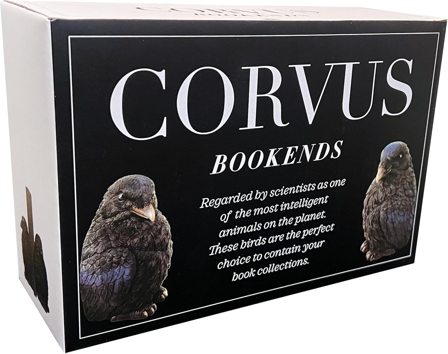 Raven Bookends Decor