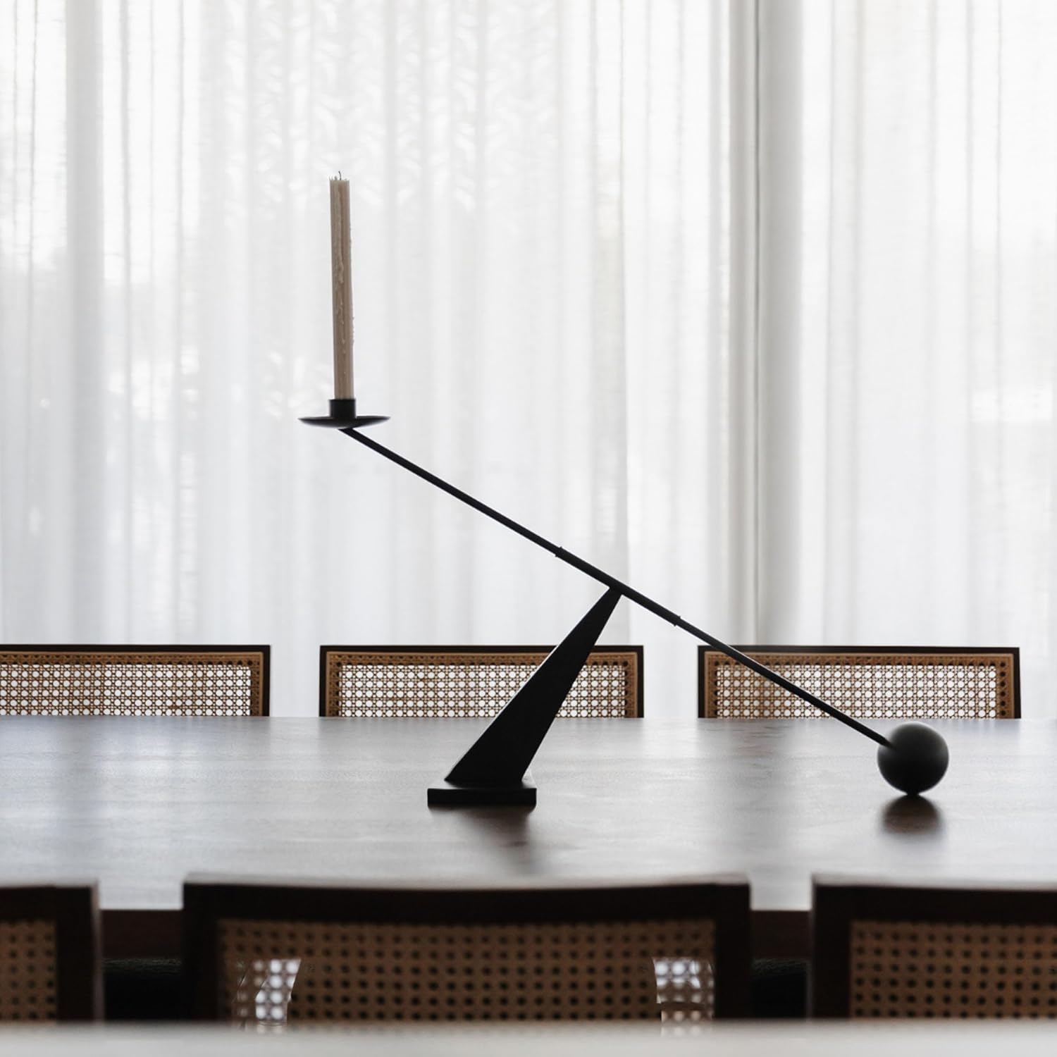 Black Metal Modern Candle Holder Candlestick Holders Decorative Candle Stand, Tapered Candle Holders Home Decoration 19