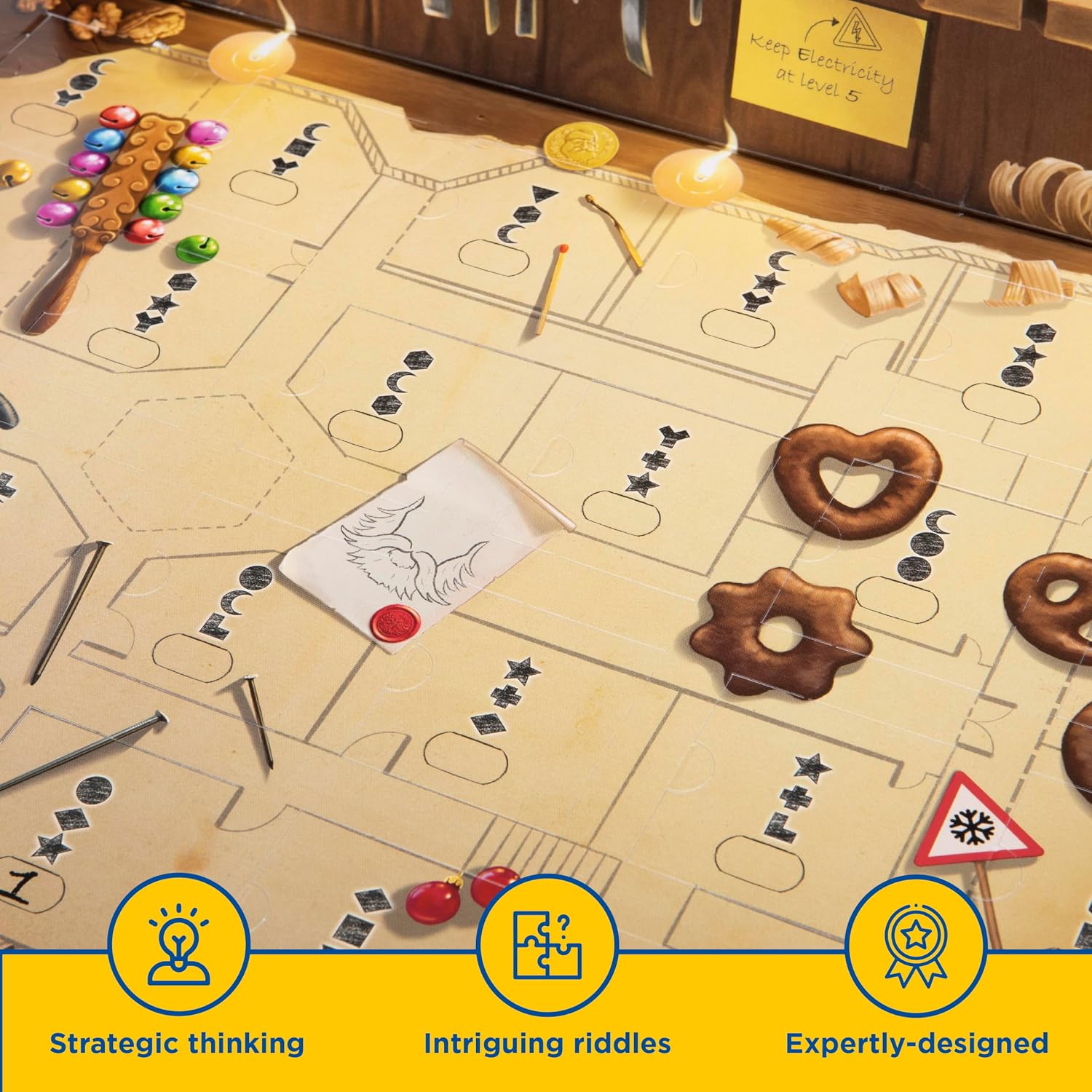 EXIT: The Game - Advent Calendar - The Silent Storm Family Game Cooperative Puzzle a Day Escape Room