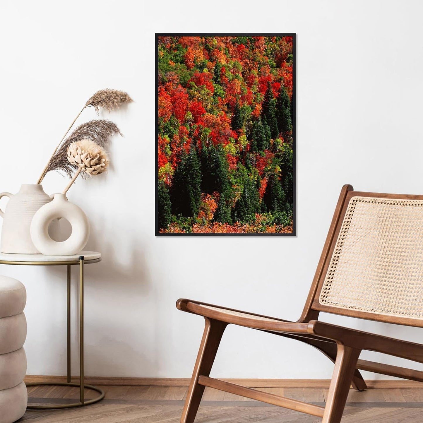Giftgarden 27x40 Poster Picture Frame Black, Textured Metal Frame 40x27 for Wall Display, Single