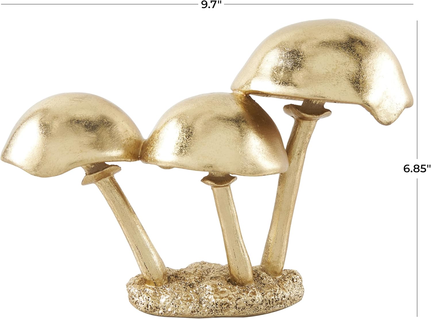 Accent Figurine / SMALL SIZE / Gold / 10 x 4