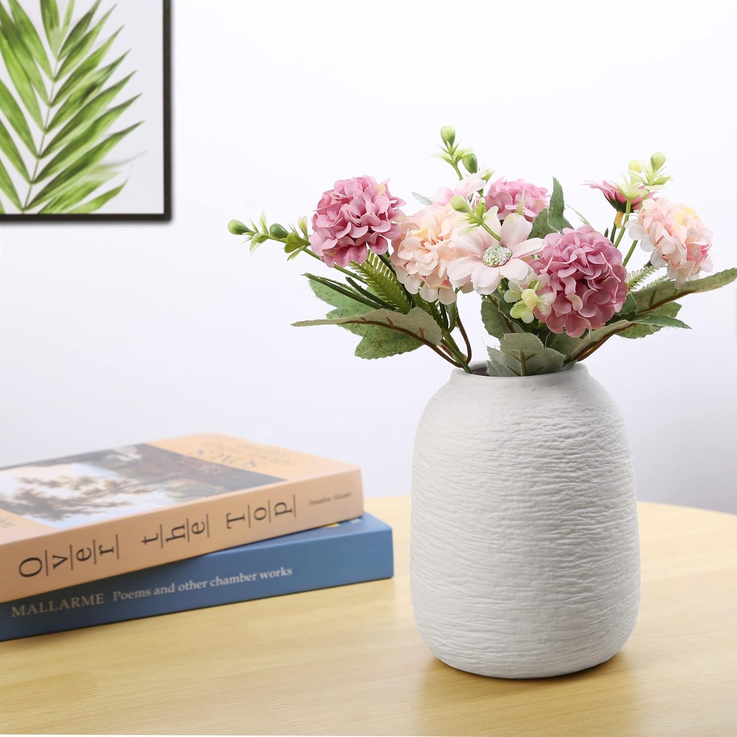 Ceramic Vase / Modern Flower vase / Zj White