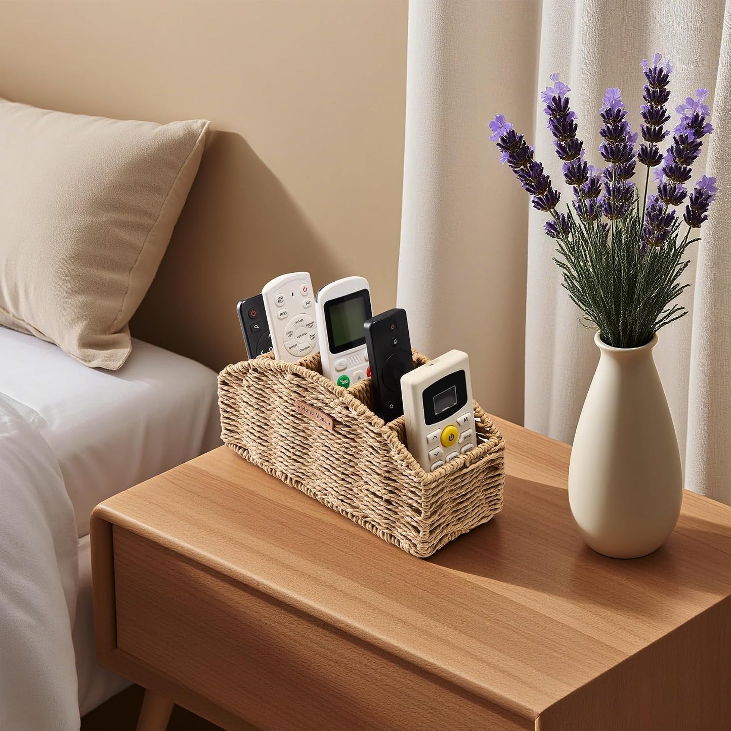 Boho Desk Organizer / Natural