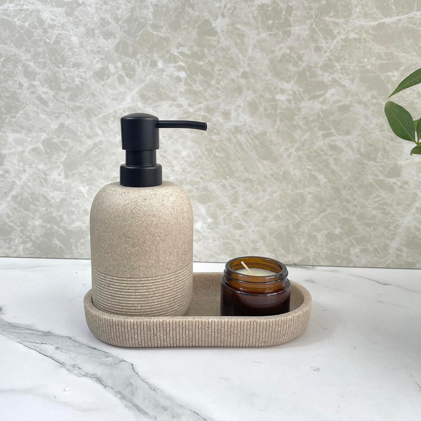 Soap Dispenser Tray / Tray-beige