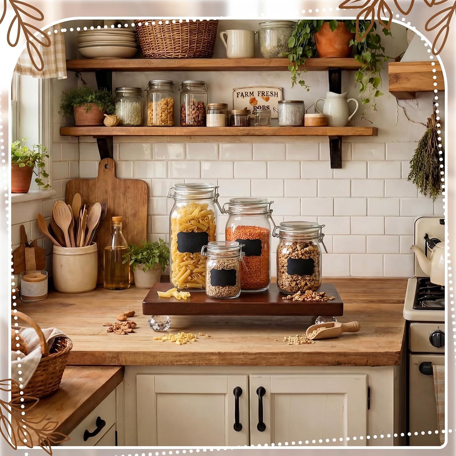 Wooden Pedestal Stand / Wood Risers for Decor Display