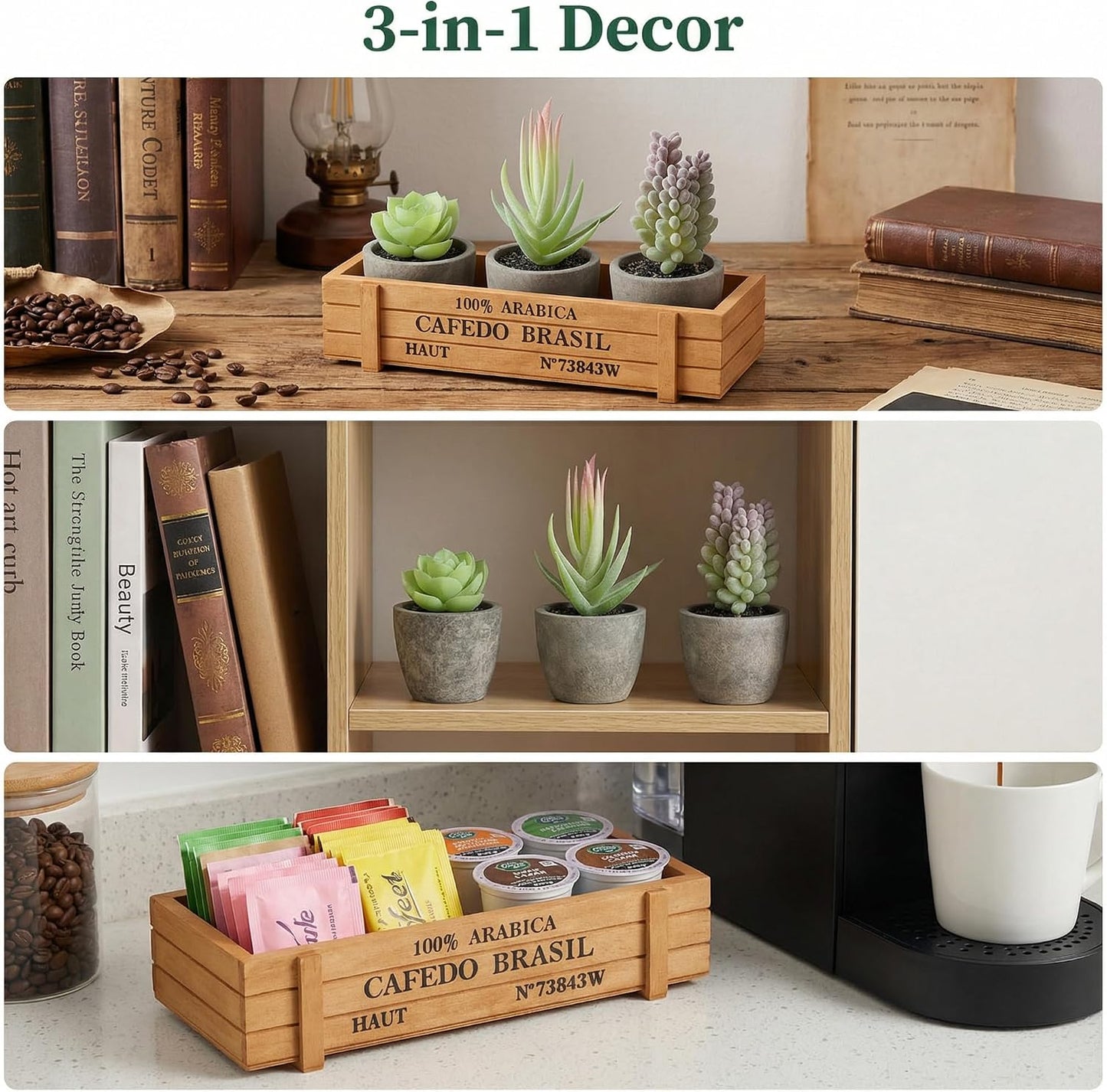Wood Planter Box / Set of 3