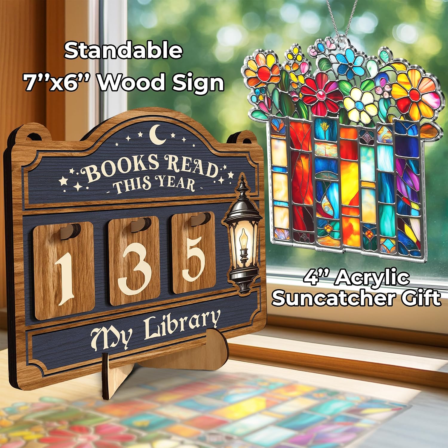 Book Lover Gift / Book Tracker