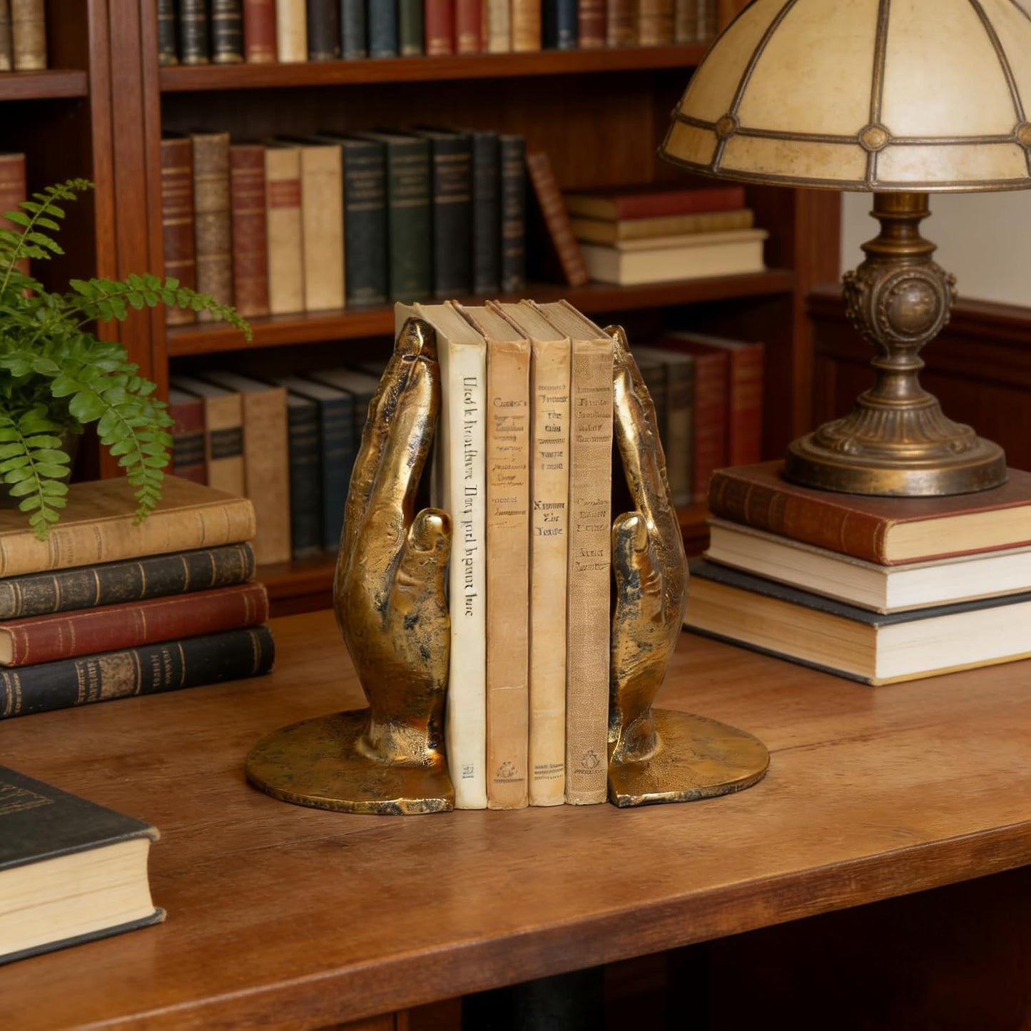 Prayer Hand Book Ends