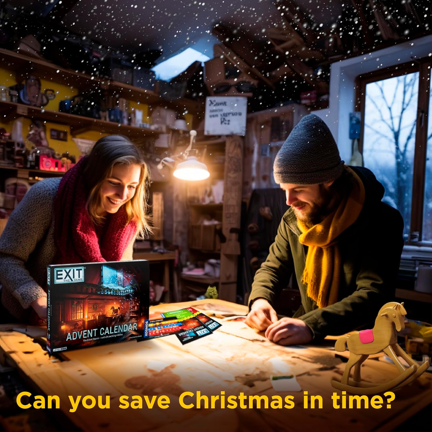 EXIT: The Game - Advent Calendar - The Silent Storm Family Game Cooperative Puzzle a Day Escape Room