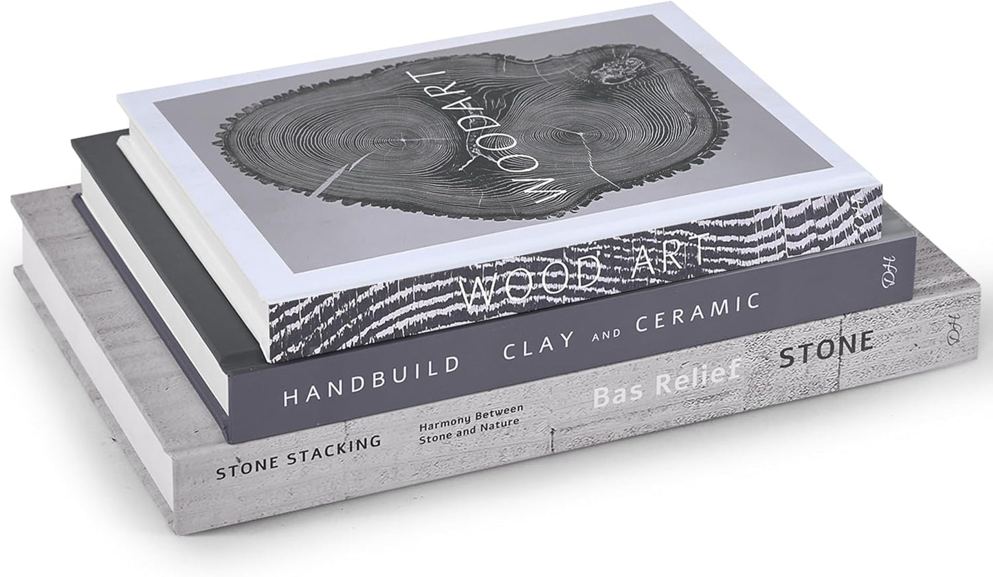 Sizes Faux Books / Set of 3