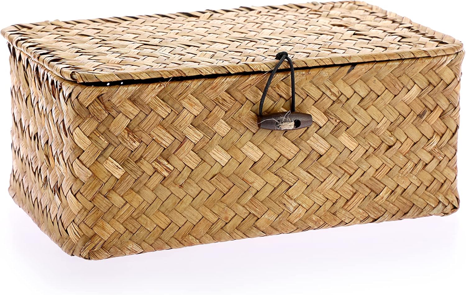 Wicker Shelf Baskets Bin / Small / Caramel