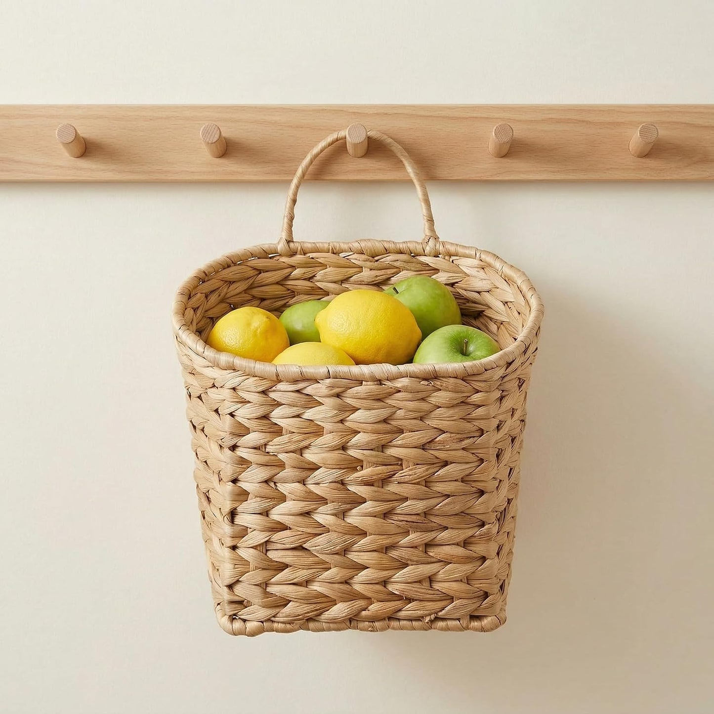 Woven Hanging Basket / 9.06 x 6.30 x 8.66 / Set of 2