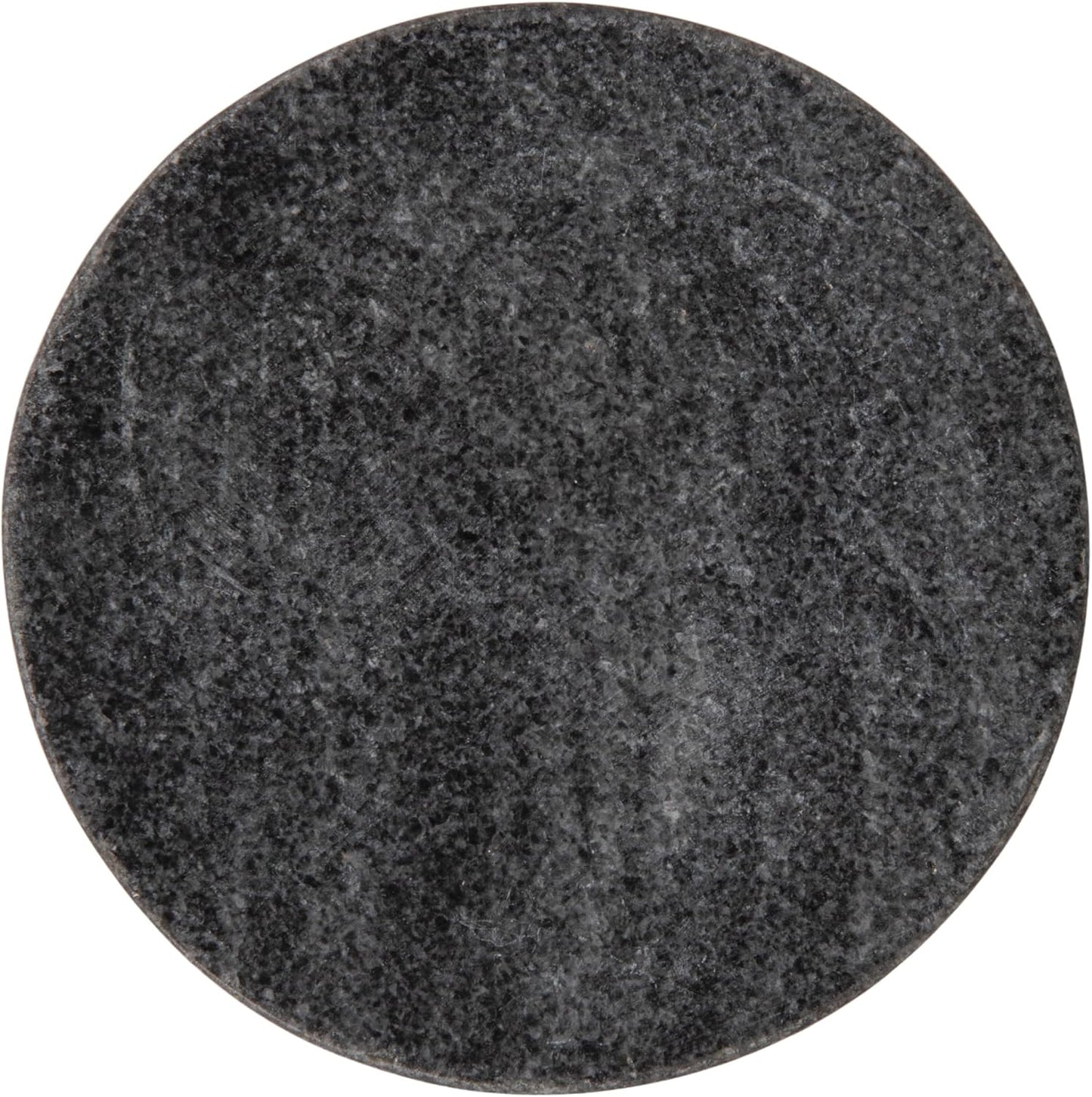 Marble Round Soapdish / Grey