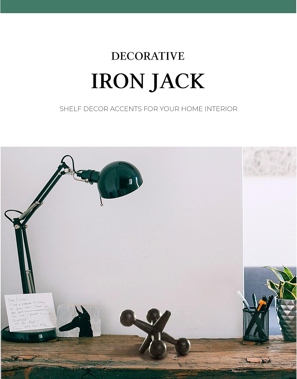 Shelf Decor Accents / Black