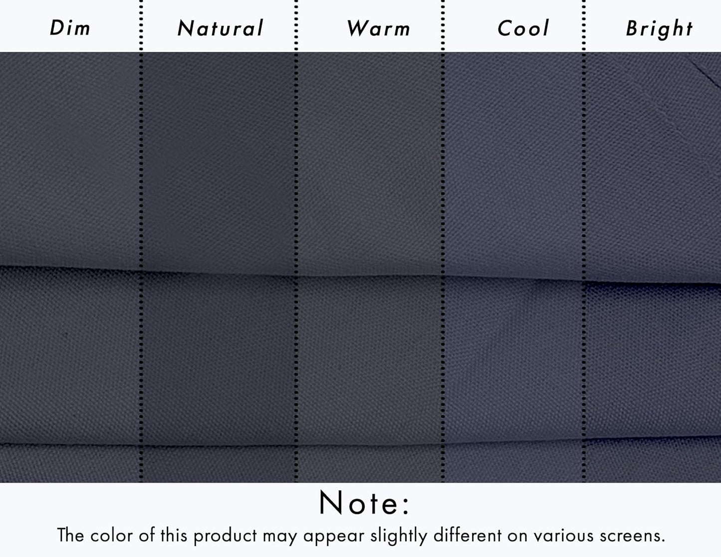Ruvanti Cloth Napkins Set of 12, 100% Cotton 18”x18” - Ombre Blue | Washable, Soft, Durable & Absorbent Everyday