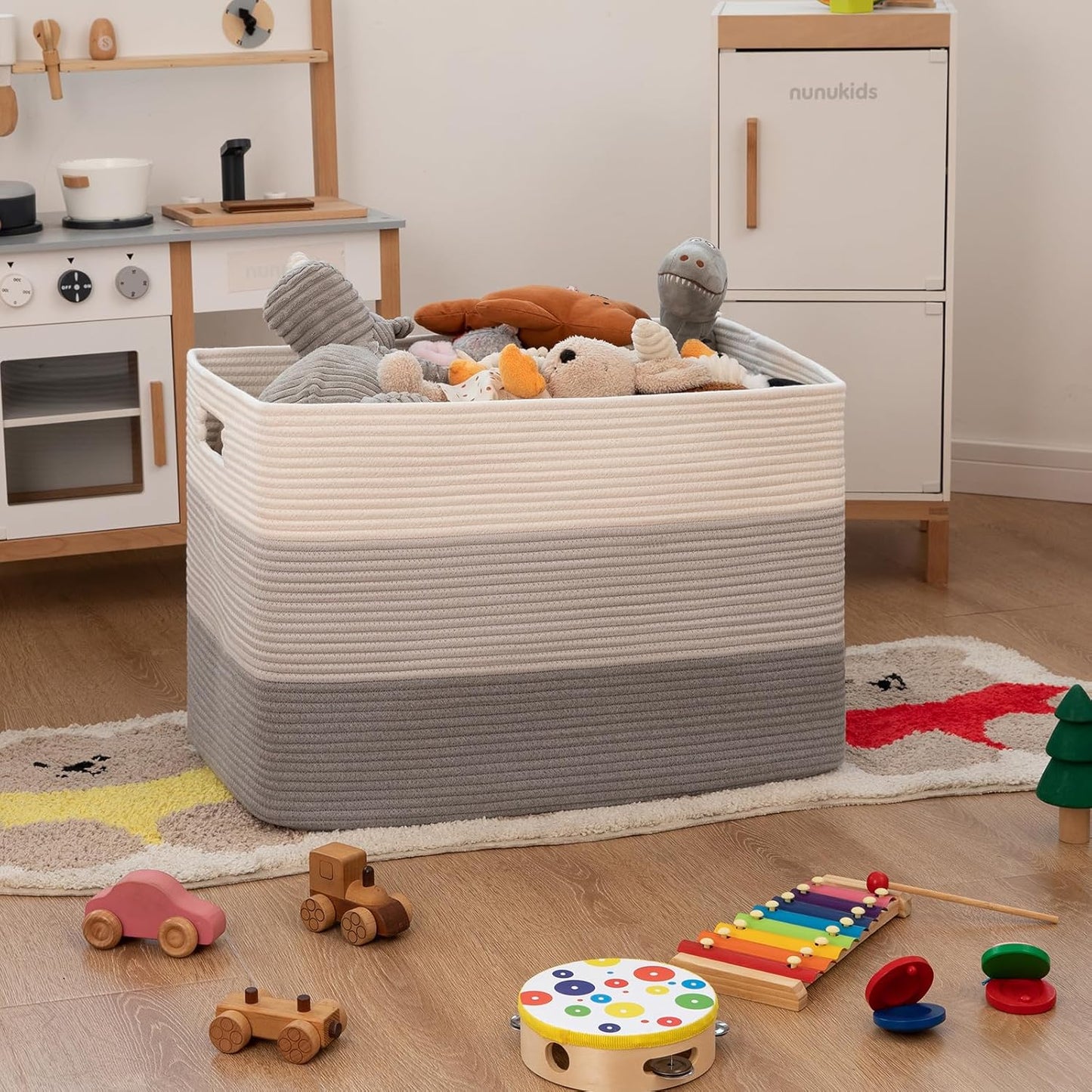 Rectangle Woven Baskets for Storage