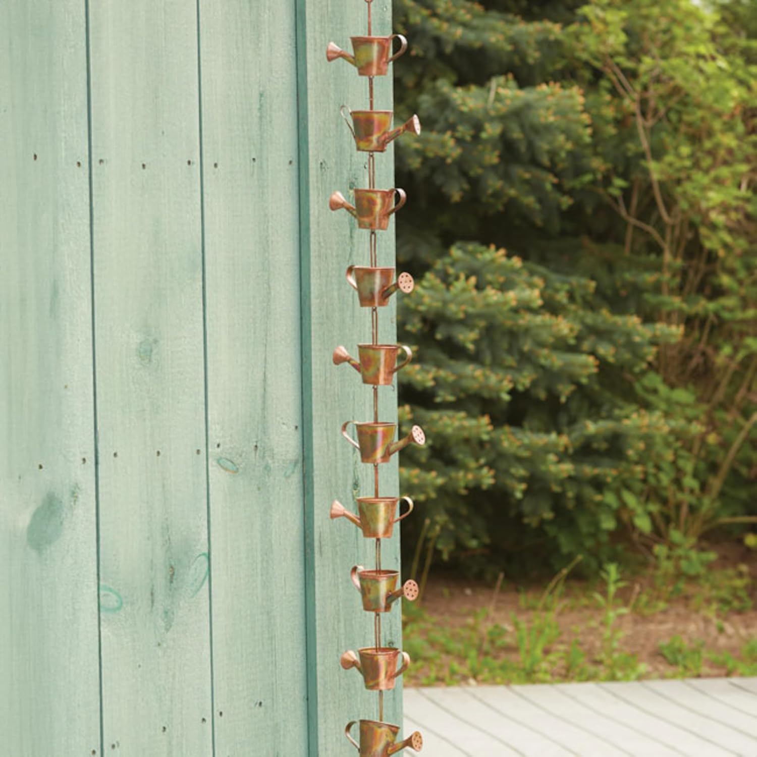 Watering Can Rain Chains / Set of 2