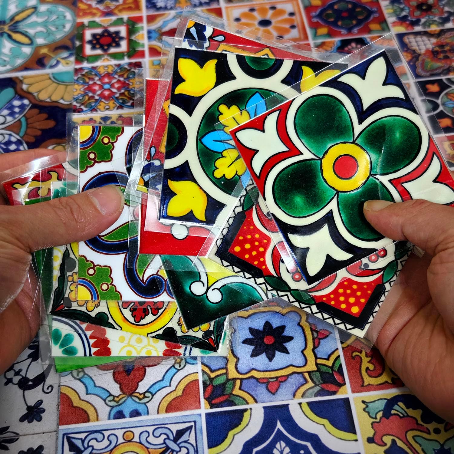 Talavera Tile Stickers / Talavera 001 / 3 x 3