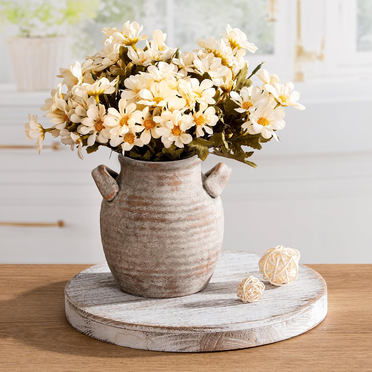 Farmhouse Table Vases / 6" Retro