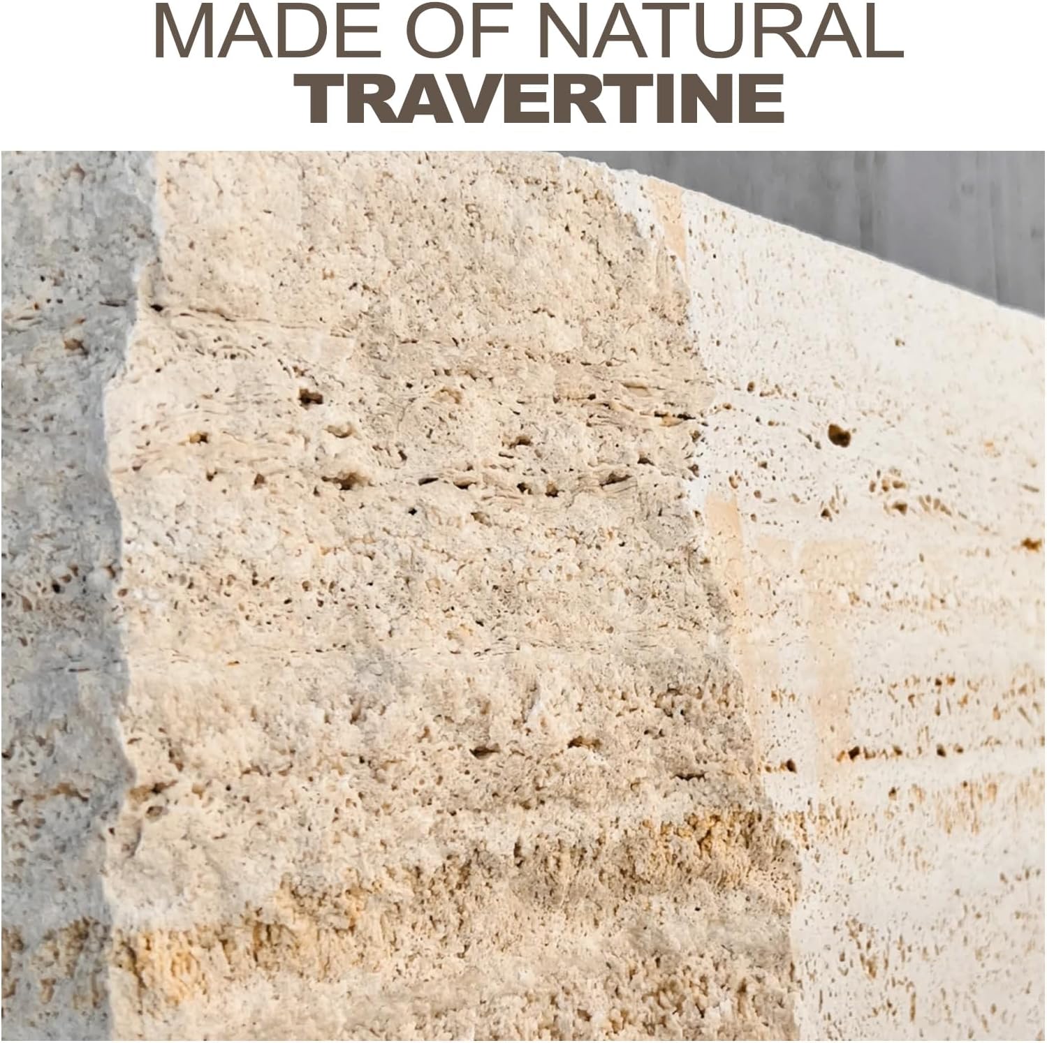 Travertine Tray / Perfume Candle Storage / Roman Travertine / 12 x 8 / Natural