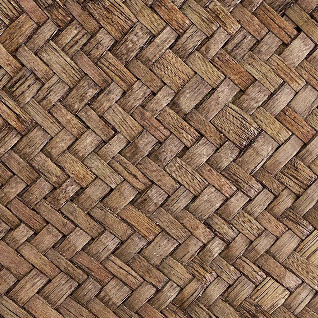 Woven Tissue Box Holder Rustic Cube Tissue Cover / Coffee / Seagrass