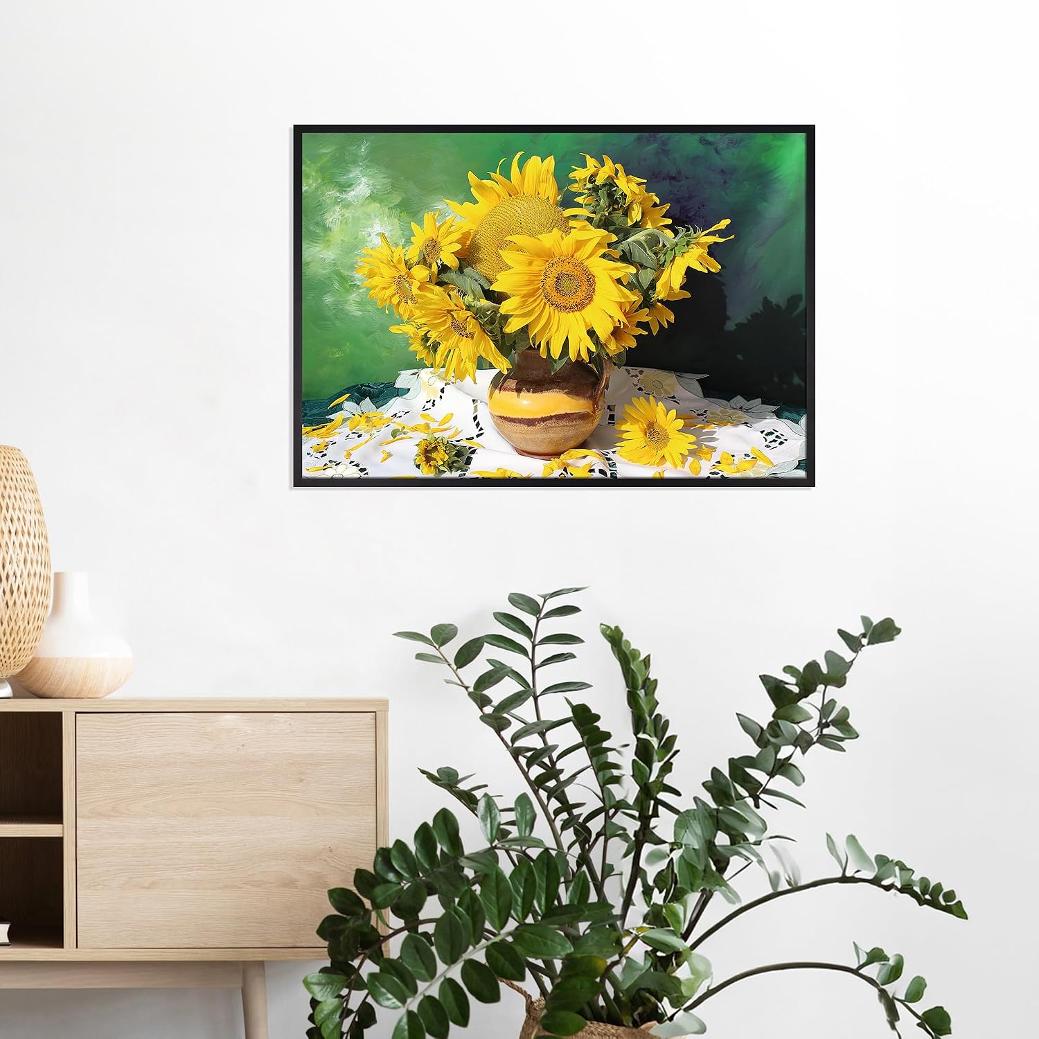 Giftgarden 27x40 Poster Picture Frame Black, Textured Metal Frame 40x27 for Wall Display, Single