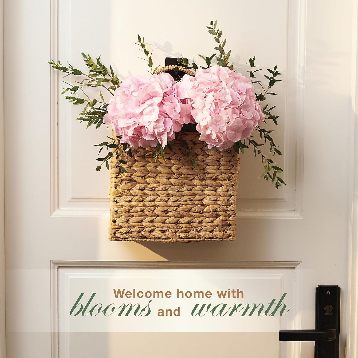 Woven Wall Baskets for Storage / Natural / Set of 2