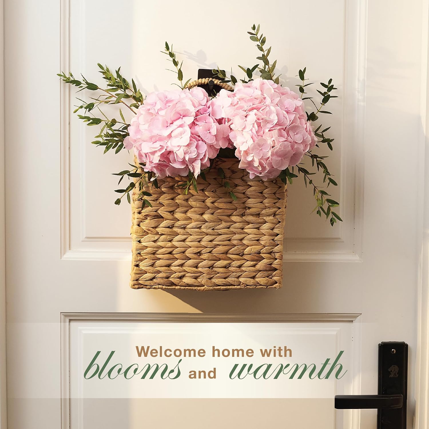 Woven Wall Baskets for Storage / Natural / Set of 2