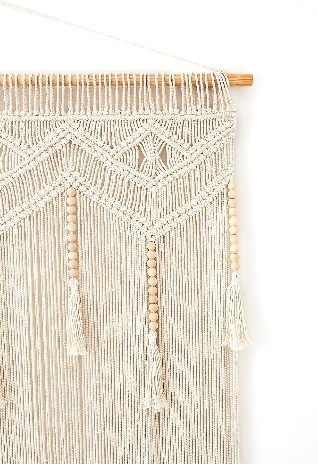 Macrame Wall Hanging Large Boho Decor Woven Wall Tapestry Chic Art Tassel Christmas Decoration