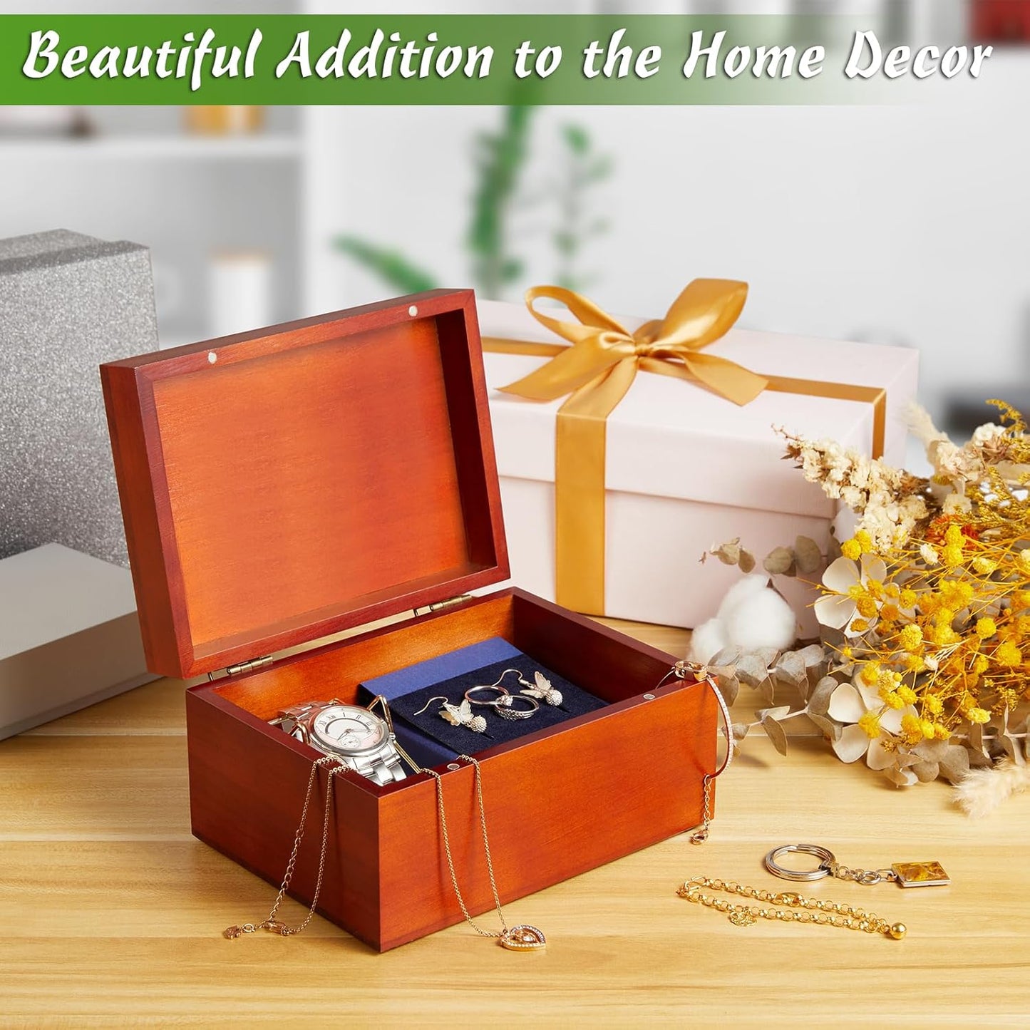 Wood Memory Box / Brown / Small