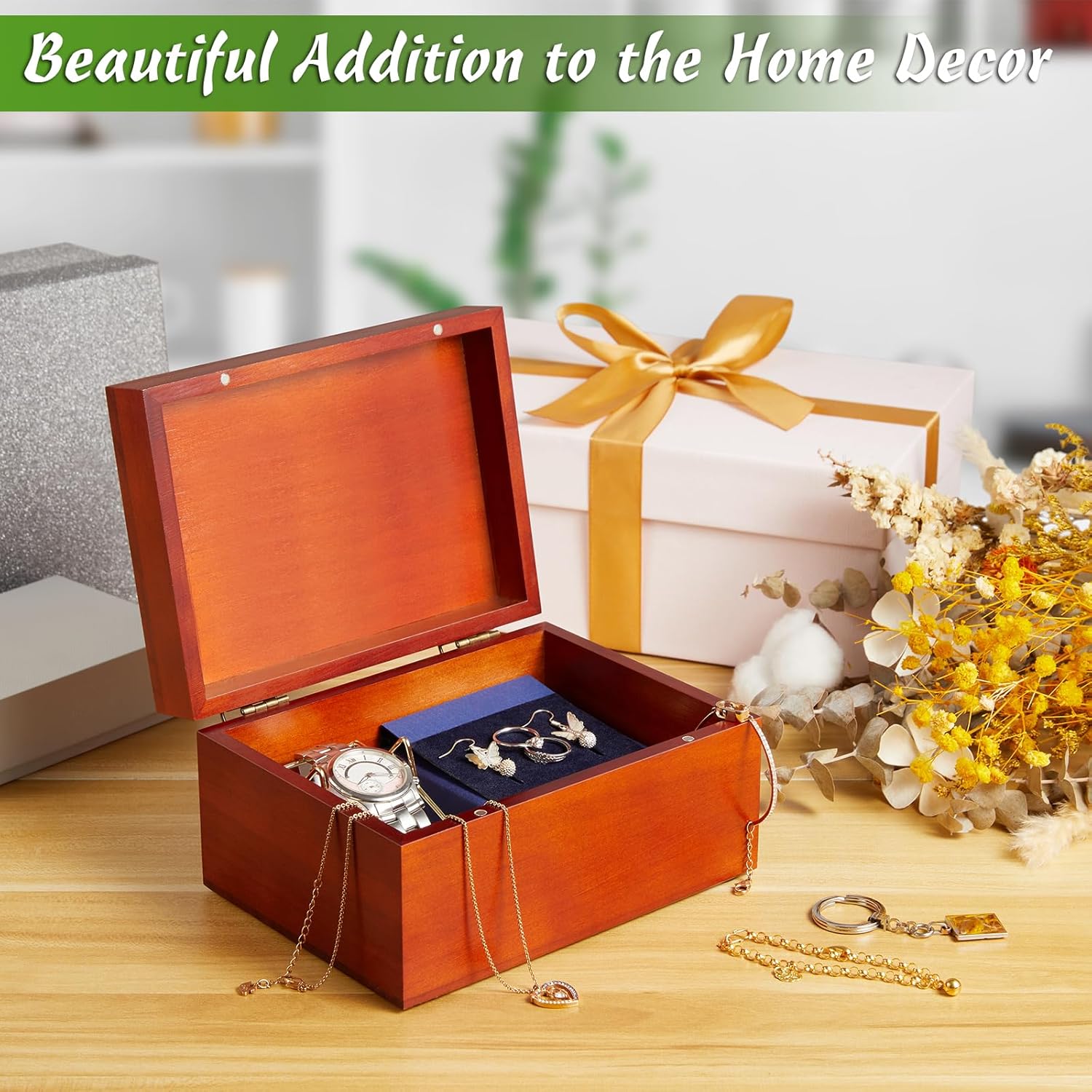 Wood Memory Box / Brown / Small
