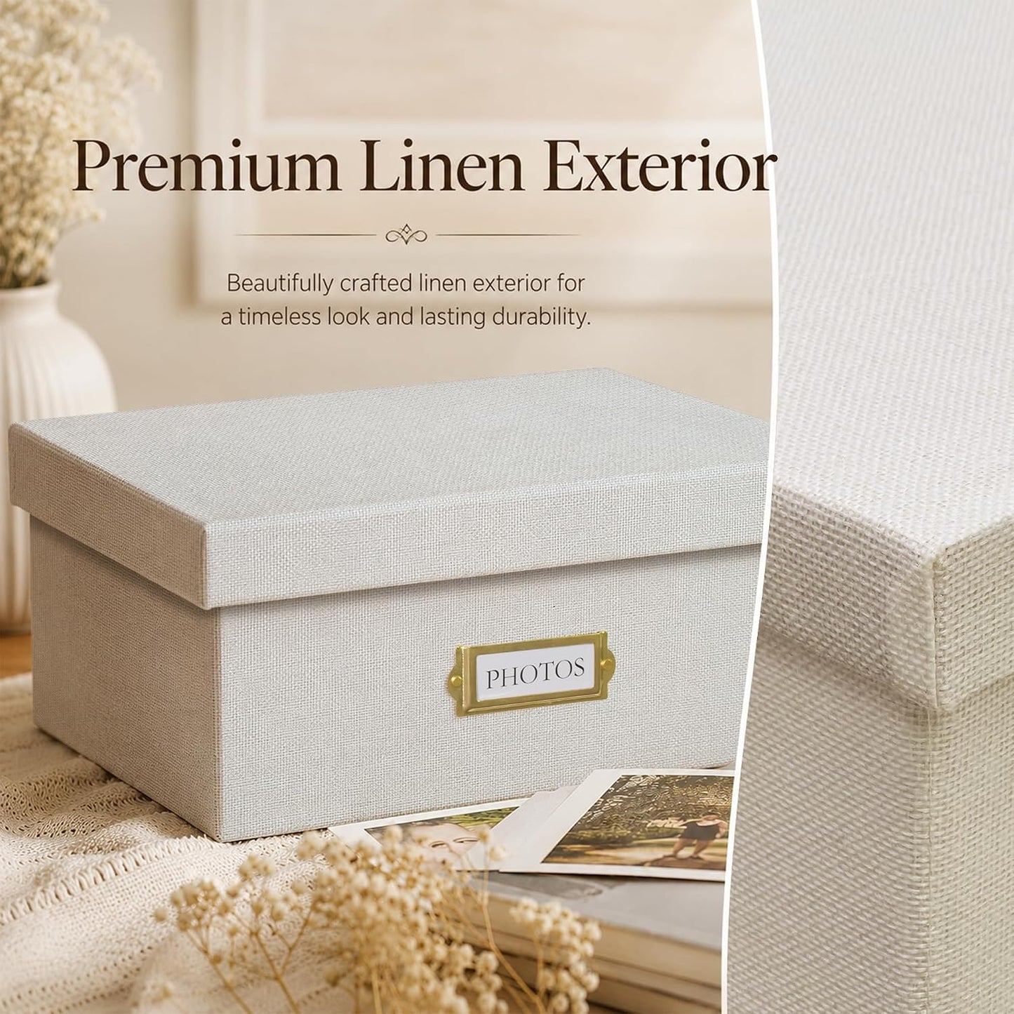 Large Capacity Organizer Box / Beige