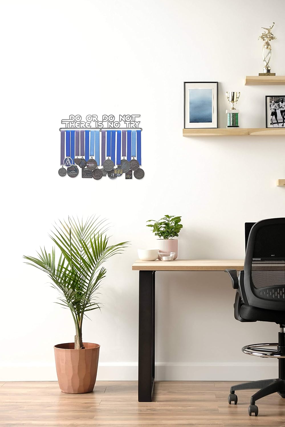 Allied Medal Hangers - Do Or Do Not, There is No Try - Multiple Medal Holder Display Rack