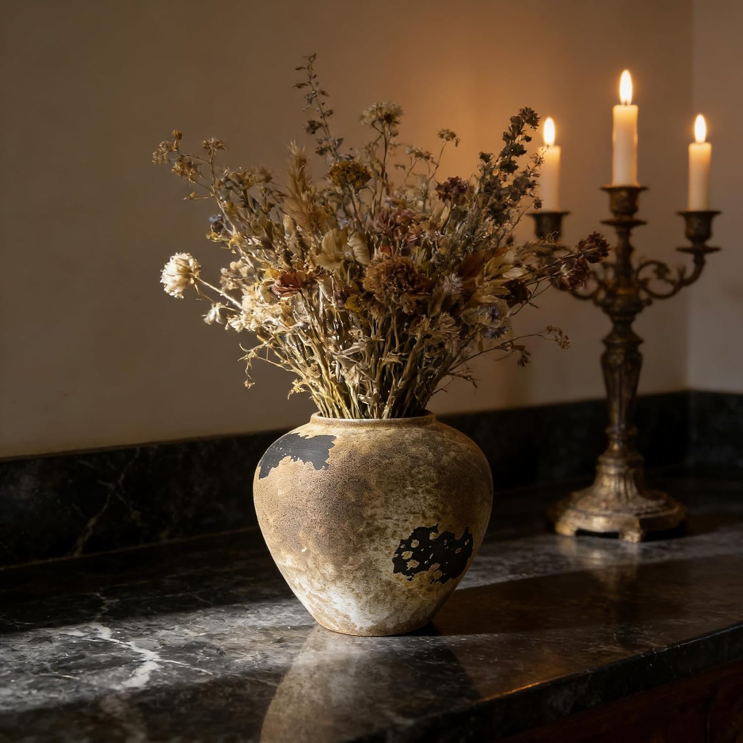 Farmhouse Rustic Vases / Style C / 7 Inch