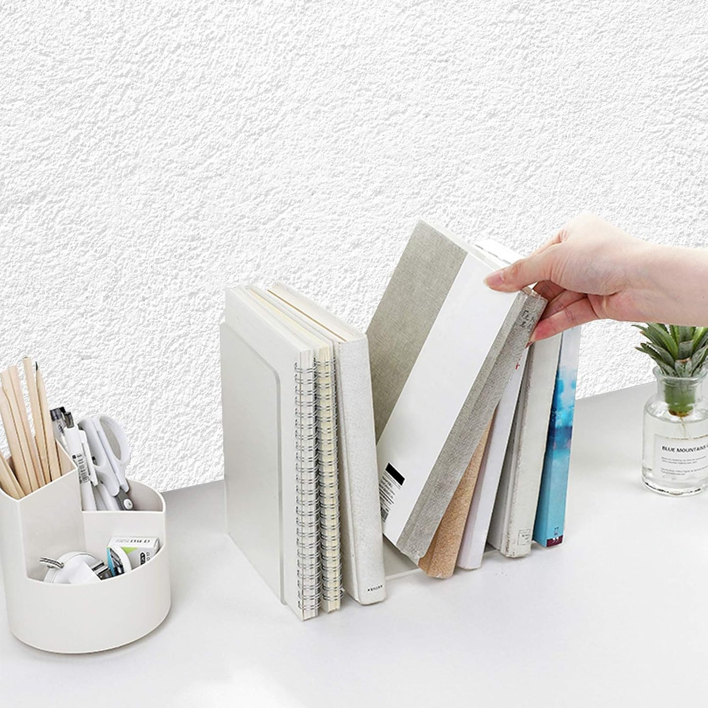 Bookend / Book Ends / Clear-rightangle / Set of 6