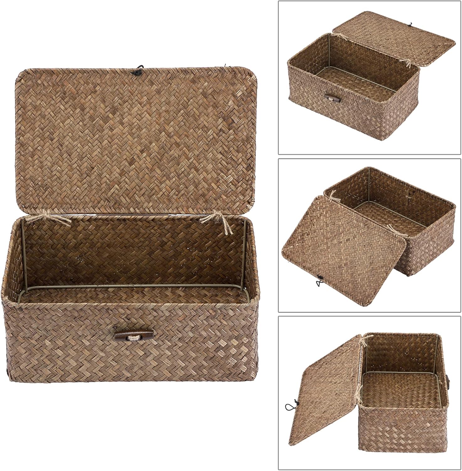 Wicker Basket / Wicker Storage Basket / Coffee / Small