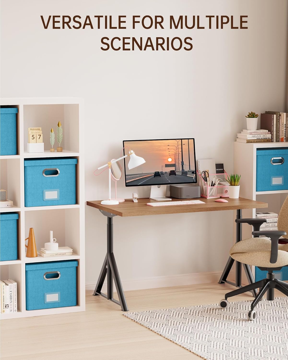 File Organizer / Hanging File Organizer / Calamine Blue+cobalt Green