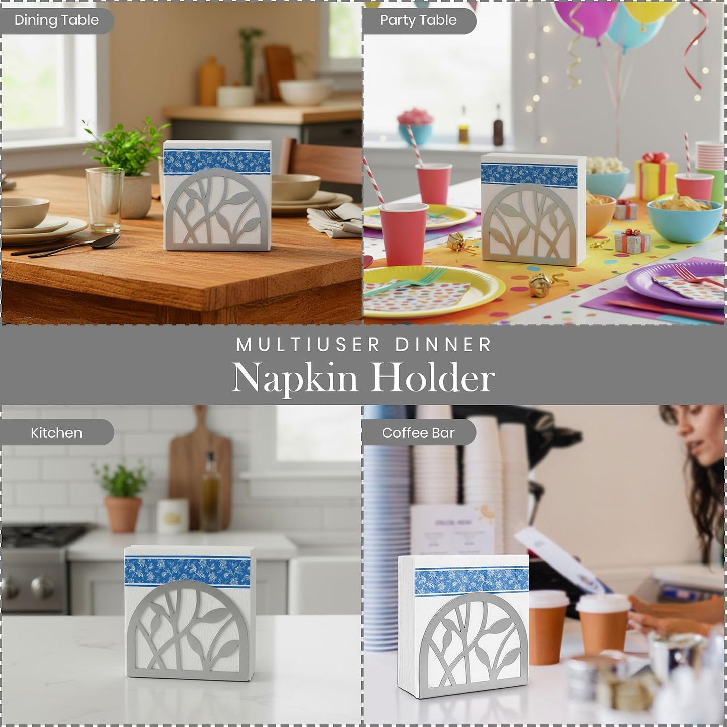 Modern Metal Napkin Holder