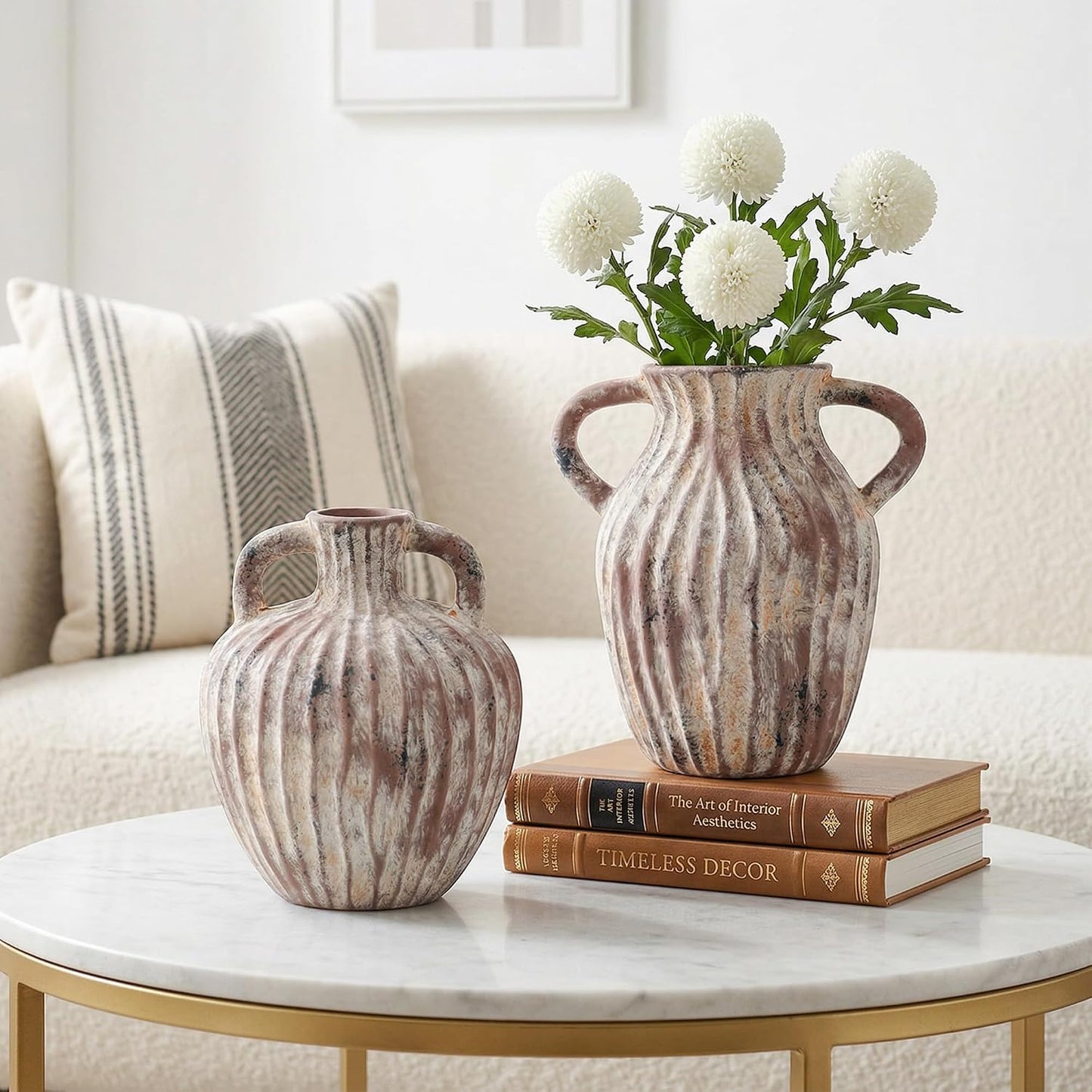 Ceramic Vases / Terra / Set of 2