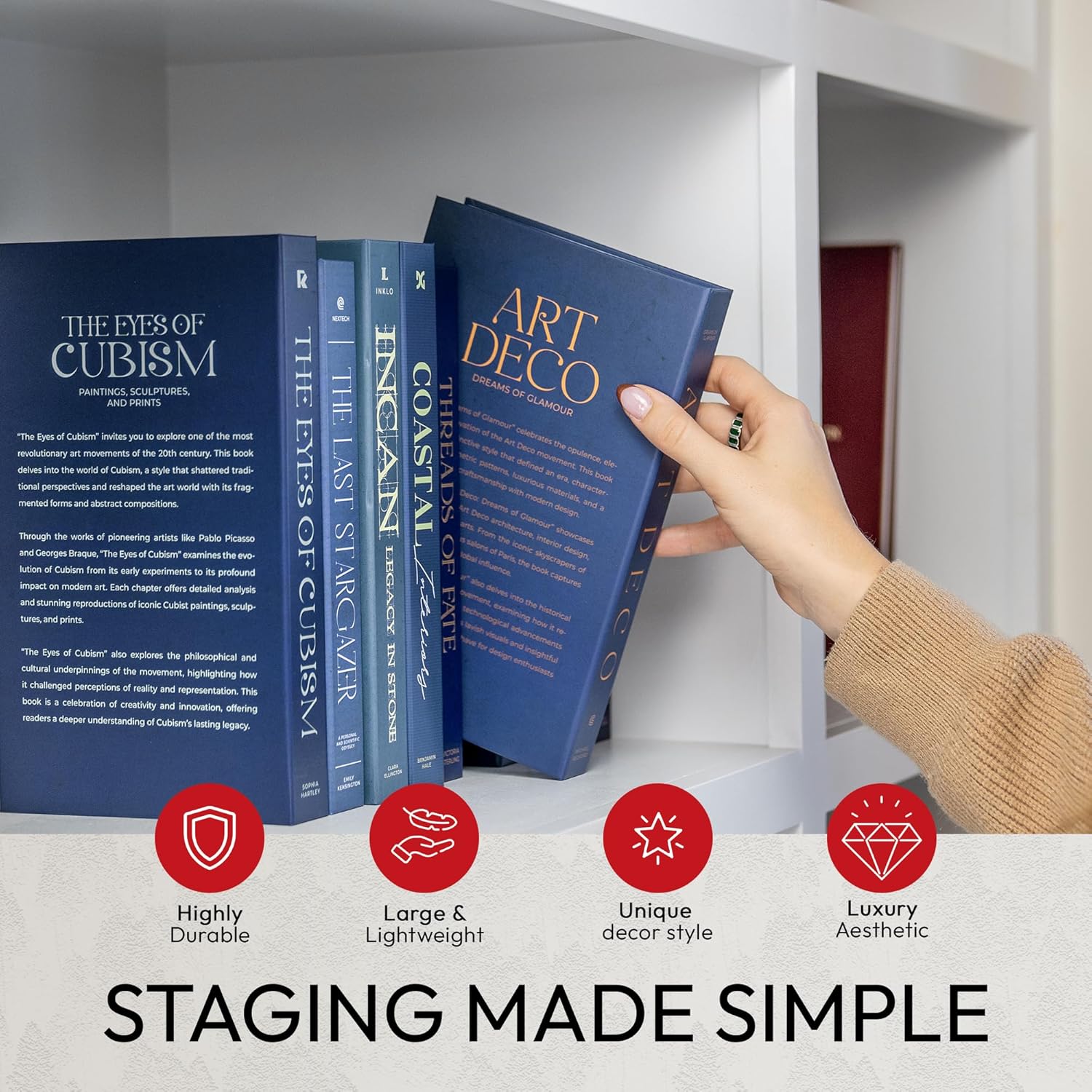 10 Book Set / Blue / 10 Books