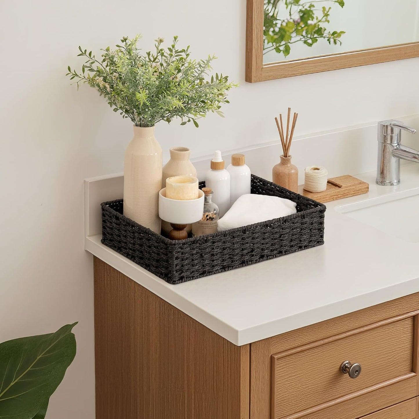 Toilet Paper Baskets / Black