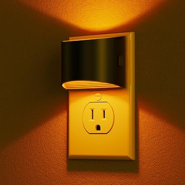 DORESshop Night Light, Night Lights Plug into Wall, Adjustable, Amber
