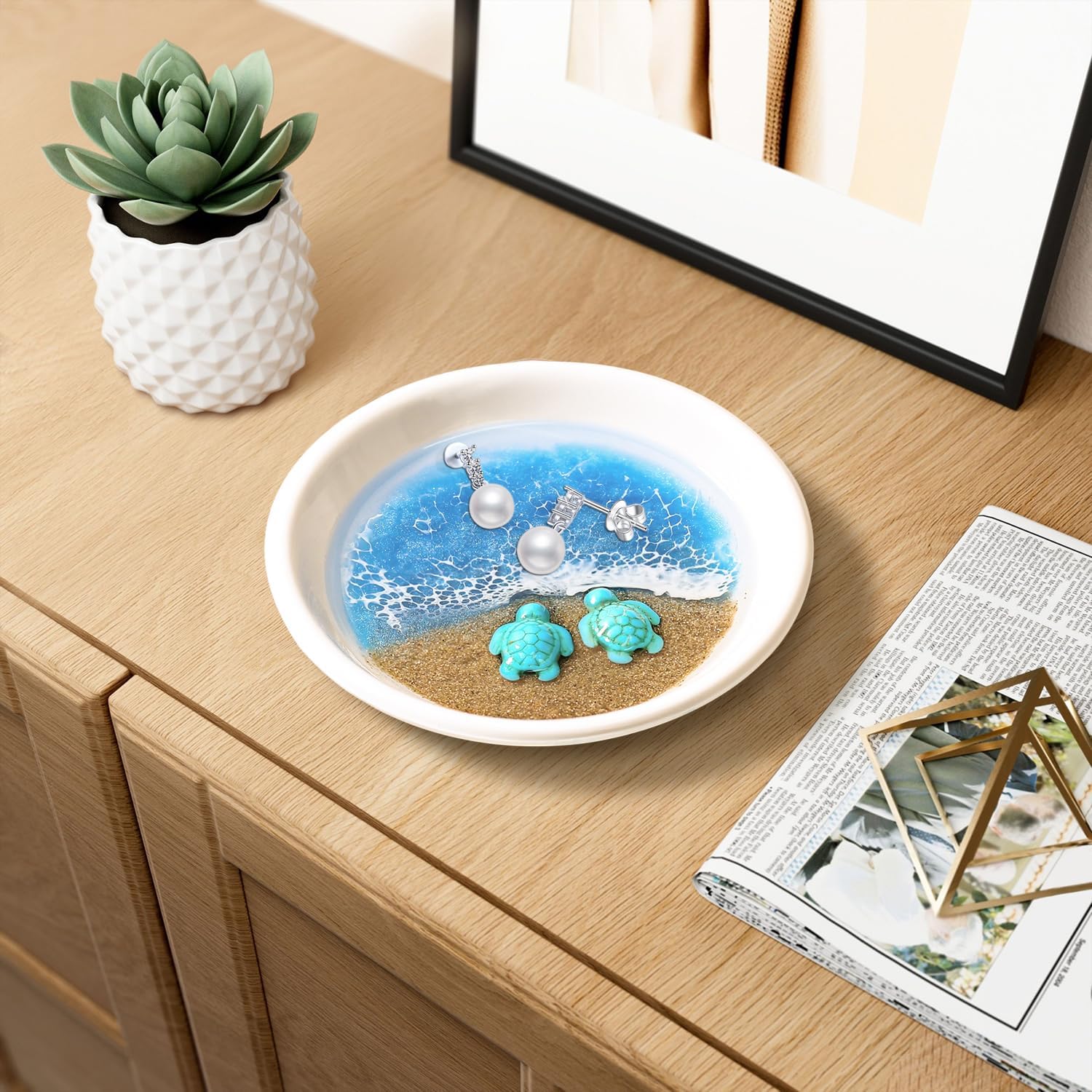 Resin Jewelry Dish / Jewelry Dish 2
